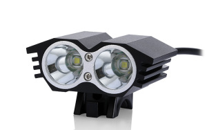 Owl Eye Design 20W 1500lm High Power 2 * CREE Xml T6 Bicycle LED Light