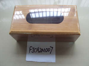 Resturant and Kitchen Nature Recycling Bamboo Tissue Box (Qw-CH28)