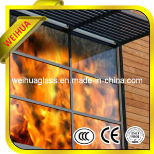 6-12mm Clear Fireproof Glass / Anti-Fire Glass Door with CE / ISO9001 / SGS / CCC